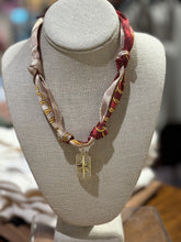 Load image into Gallery viewer, Luann Assorted Scarf Necklaces with charm