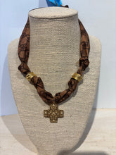 Load image into Gallery viewer, Luann Assorted Scarf Necklaces with charm