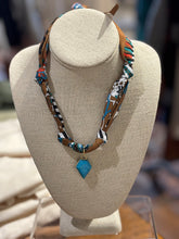 Load image into Gallery viewer, Luann Assorted Scarf Necklaces with charm