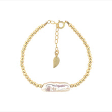 Load image into Gallery viewer, Bali assorted Pearl and Gold Filled Beaded Bracelets