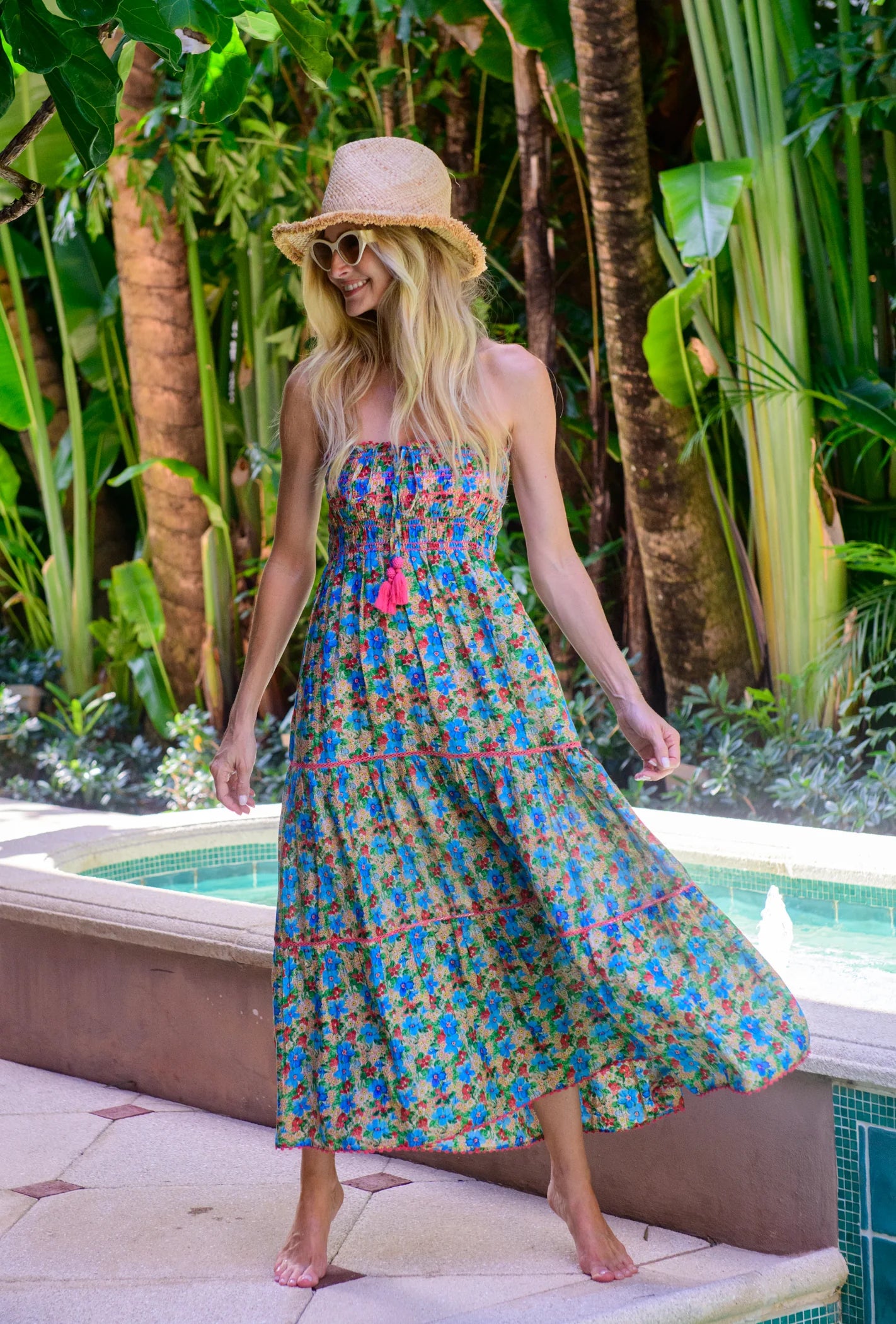 Cleo Convertible Dress or Skirt in Soft Blue Cottage Gardern Print – Christy M Boutique 6700 Snider Plaza Dallas TX 75205 Cleo Convertible Dress or Skirt in Soft Blue Cottage Gardern Print – Christy M Boutique 6700 Snider Plaza Dallas TX 75205