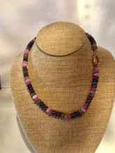 Load image into Gallery viewer, Linda 16" Multi Colored Beaded Necklace