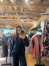 Load image into Gallery viewer, Beverly Navy Jet Set — Pullover and Pants