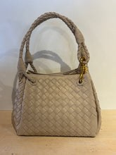 Load image into Gallery viewer, Waverly handbags with Woven Detail with Short Handle and crossbody Strap included