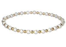 Load image into Gallery viewer, Bali assorted Pearl and Gold Filled Beaded Bracelets