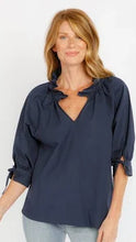 Load image into Gallery viewer, Best Selling Eloise Top with Ruffle Neck and 3/4 Sleeves