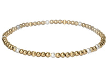 Load image into Gallery viewer, Bali assorted Pearl and Gold Filled Beaded Bracelets