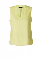 Load image into Gallery viewer, Tristen Sleeveless V Neck Linen Top
