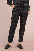 Load image into Gallery viewer, Gerry Faux Leather Elastic waist jogger pant