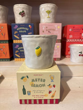 Load image into Gallery viewer, Bistro white ceramic candles with assorted embossed designs