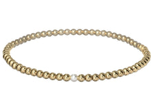 Load image into Gallery viewer, Bali assorted Pearl and Gold Filled Beaded Bracelets