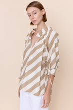 Load image into Gallery viewer, Best Selling Eloise Top with Ruffle Neck and 3/4 Sleeves