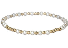 Load image into Gallery viewer, Bali assorted Pearl and Gold Filled Beaded Bracelets