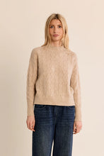 Load image into Gallery viewer, Gemma Openwork Knit Sweater With High Collar