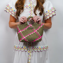 Load image into Gallery viewer, Naddy Mini Woven Tote Handbag with