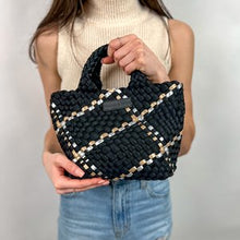 Load image into Gallery viewer, Naddy Mini Woven Tote Handbag with