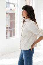Load image into Gallery viewer, Riyaan Light Weight off White Spring Wind Breaker Jacket