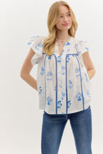 Load image into Gallery viewer, Sarah lightweight floral patterned top
