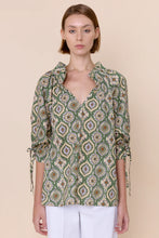 Load image into Gallery viewer, Best Selling Eloise Top with Ruffle Neck and 3/4 Sleeves