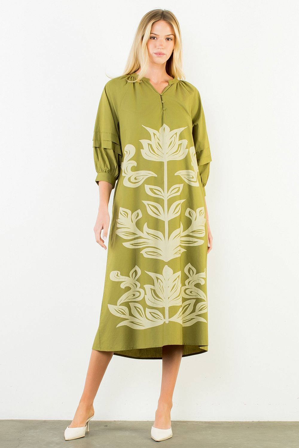 olive green shift dress Jessie collection: summer essentials