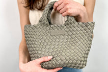Load image into Gallery viewer, Naddy Mini Woven Tote Handbag with