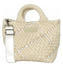 Load image into Gallery viewer, Naddy Mini Woven Tote Handbag with