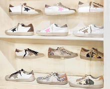 Load image into Gallery viewer, The Mia Sneaker White & Off white with imprinted Star