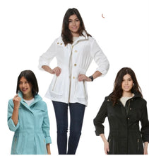 Load image into Gallery viewer, Ciao Milano Water Resistant Tess Jacket - Navy