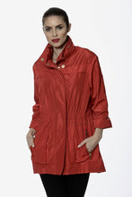Load image into Gallery viewer, Ciao Milano Tess Water Resistant Jacket - Red & Scarlet
