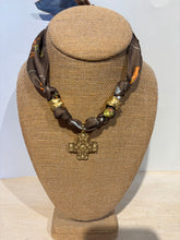 Load image into Gallery viewer, Luann Assorted Scarf Necklaces with charm
