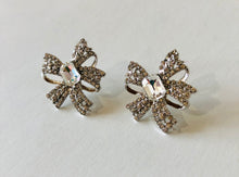 Load image into Gallery viewer, Lucy CZ Bow Earrings
