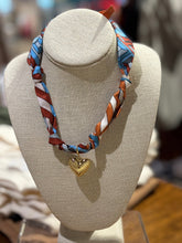 Load image into Gallery viewer, Luann Assorted Scarf Necklaces with charm
