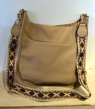 Load image into Gallery viewer, Landry Faux Leather Handbag with Guitar Strap
