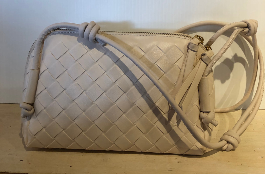 Triad Woven Leather Handbags