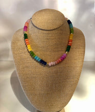 Load image into Gallery viewer, Linda 16&quot; Multi Colored Beaded Necklace
