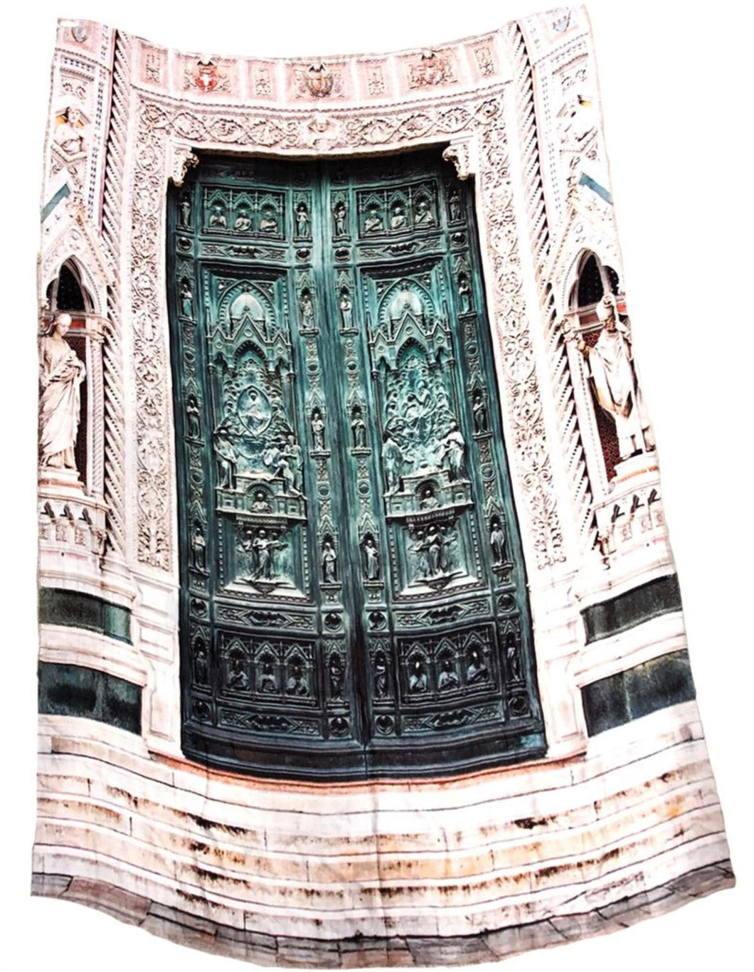 Duomo Di Milano Pattern Scarf
