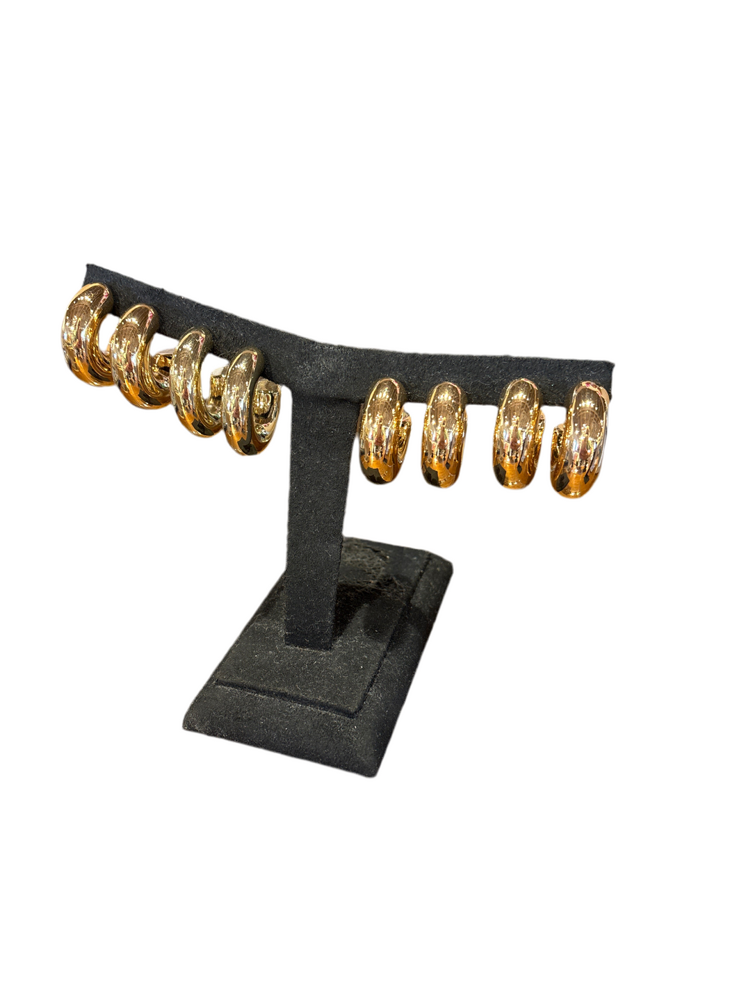 The Sally Wide Hollow Hoop Earrings