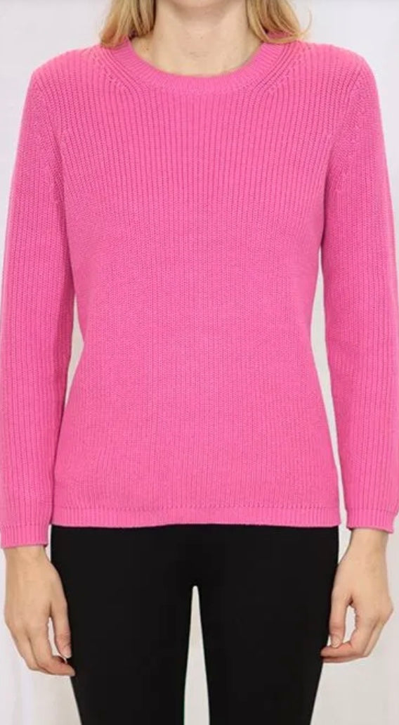 Shaker Neck Sweater