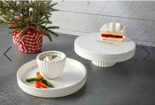 Load image into Gallery viewer, Chip and Dip Reversible Pedestal Set
