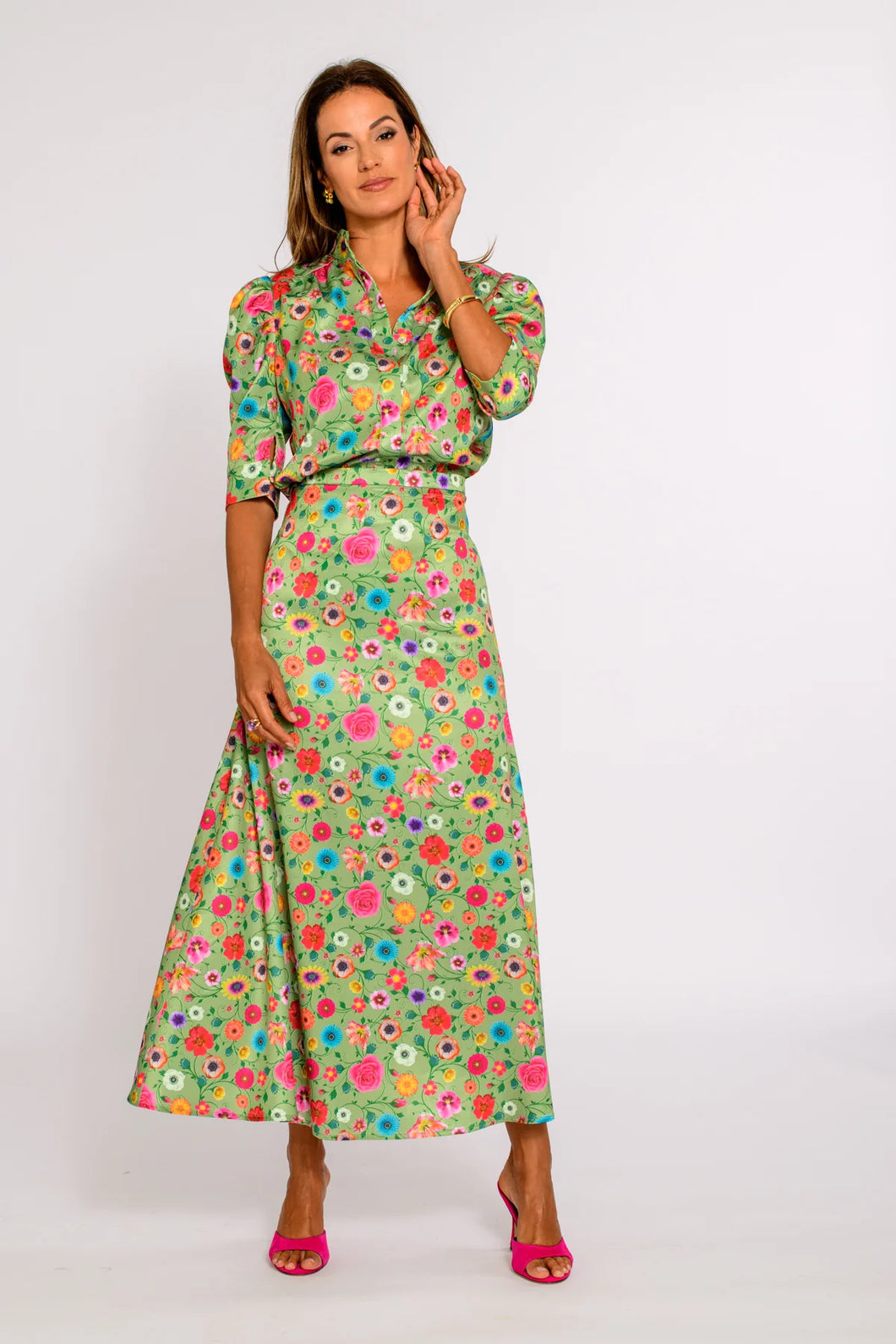 Anita Skirt in Divine Pattern