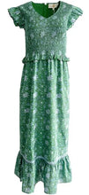 Load image into Gallery viewer, Blakely Lotus Garden Midi Dress
