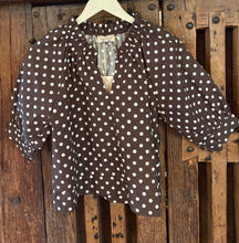 Load image into Gallery viewer, Cici Ruffle V Neck top with 3/4 Sleeve
