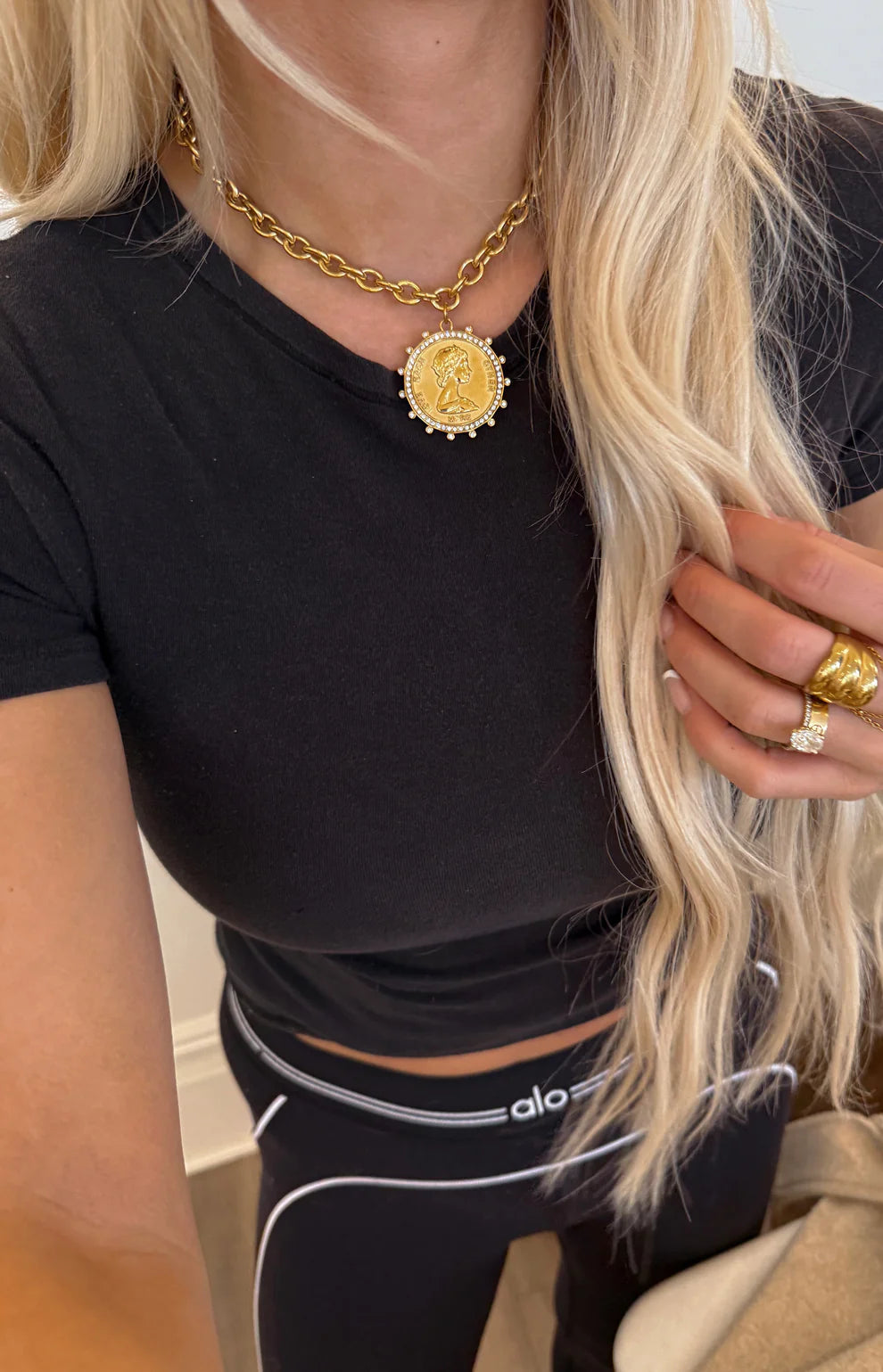 Beth Coin Necklace