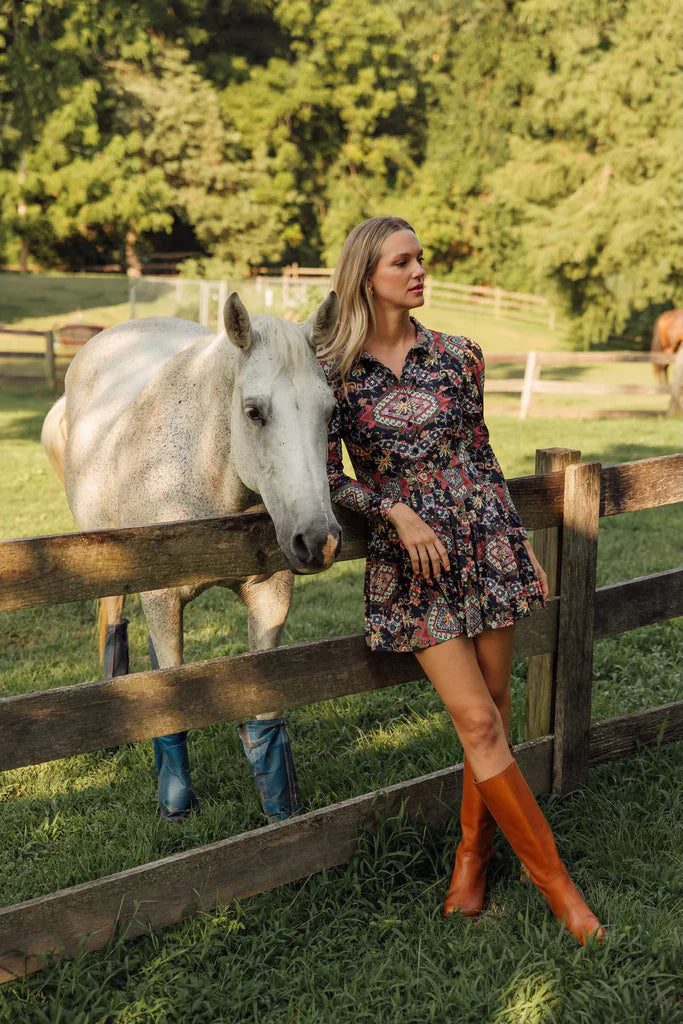 Edith Autumn Tapestry Dress