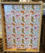 Load image into Gallery viewer, Bamboo Wood Tray with Handles measures 18&quot; X 14&quot;
