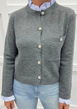 Load image into Gallery viewer, Harper button up sweater jacket
