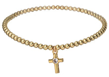 Load image into Gallery viewer, Holy Cross Gold Beaded Bracelets

