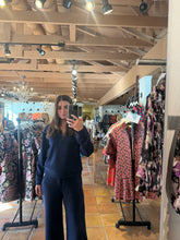 Load image into Gallery viewer, Beverly Navy Jet Set — Pullover and Pants
