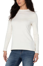 Load image into Gallery viewer, Melanie mock neck rolled hem long Sleeve Sweater
