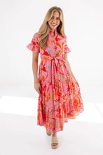 Load image into Gallery viewer, Playa Button up Midi Dress
